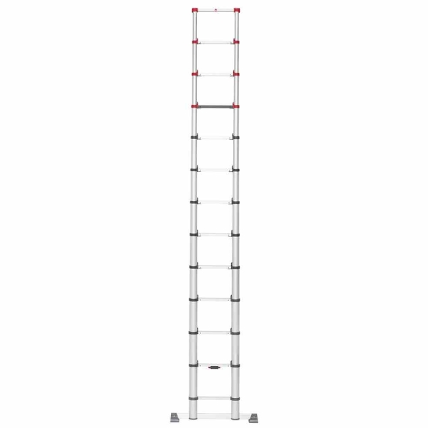 HAILO FlexLine Sicherheits-Teleskopleiter Anlegeleiter Aluleiter 13 Sprossen **NEU** 