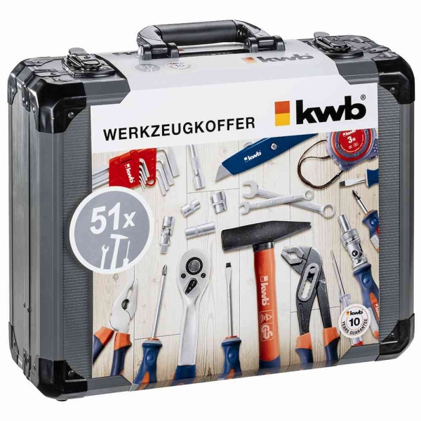 KWB 370740 Werkzeugkoffer 51-teilig ***NEU*** 