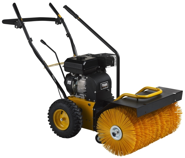 TEXAS Kehrmaschine Benzin Schneefräse Handy Sweep 650TGE E-Start 212ccm 5,7PS 