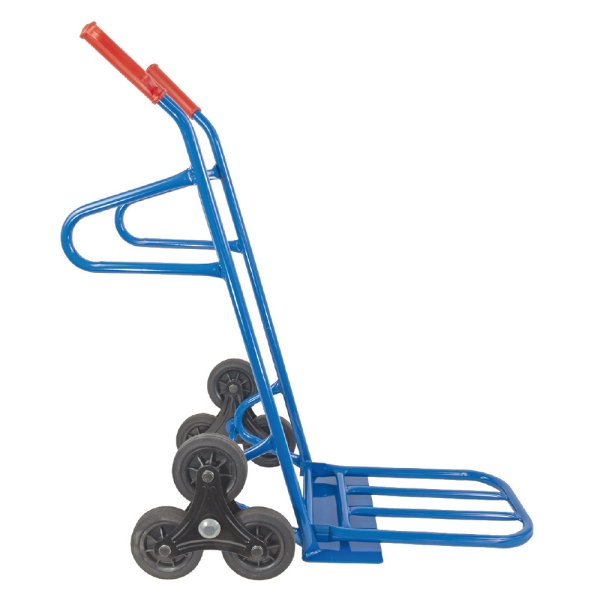 TRESTLES Profi Sackkarre klappbar Treppensteiger Transportkarre 200kg S20 blau 