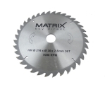 MATRIX Sägeblatt Ersatzsägeblatt 216 mm für Gehrungssäge MTS 2050-216 Duo 