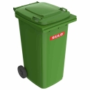 SULO 1053686 Großmüllbehälter 240 Liter 14 kg Kunststoff grün 
